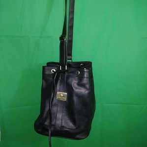 Black Bucket Bag